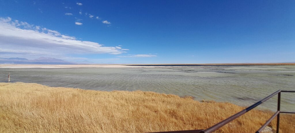 Mirante na Laguna Cejar