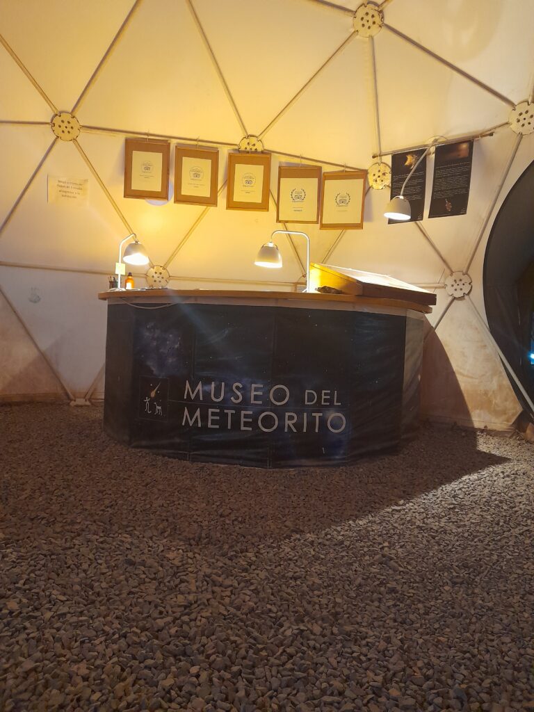Museu do meteorito, um museu para visitar em San Pedro de Atacama