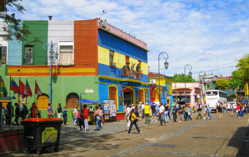 Caminito, parada no City Tour em Buenos Aires