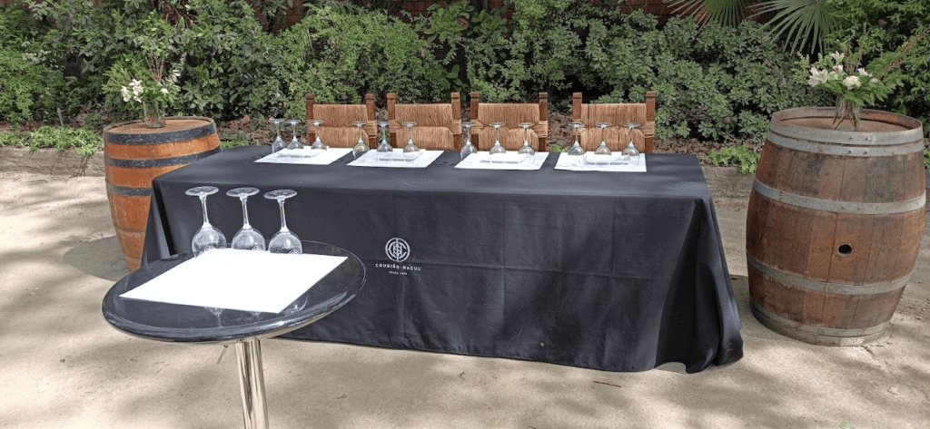 Sommelier na vinicola cousino macul