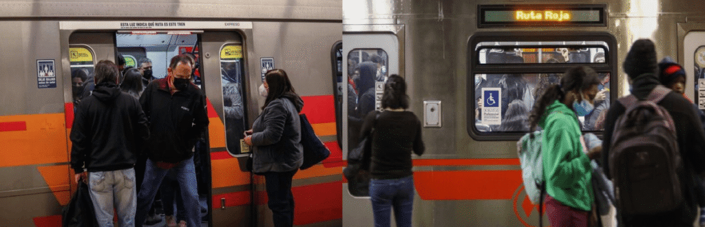 Transporte publico em Santiago, metrô Express