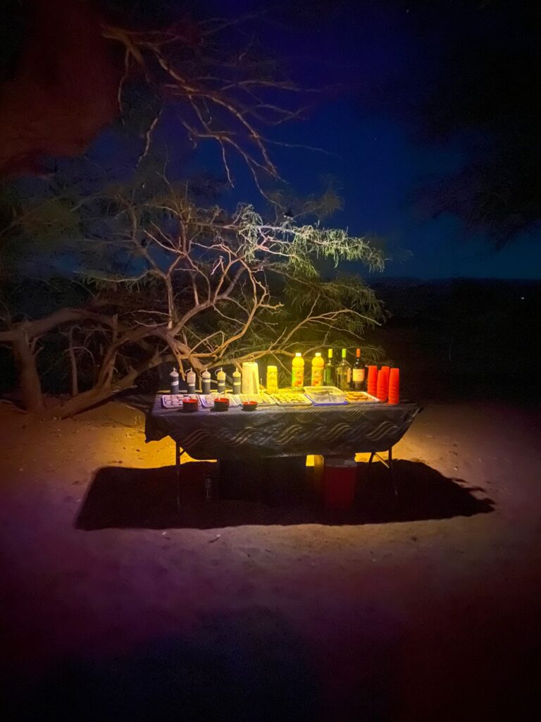 Piquenique no Astronômico em Atacama